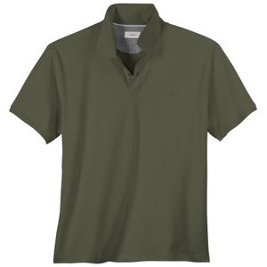 s.Oliver Übergrößen Basic Stretch-Poloshirt oliv