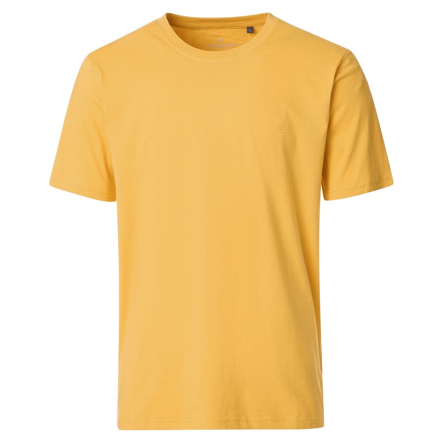 CasaModa Übergrößen Basic T-Shirt gelb