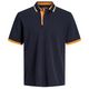 Jack&Jones XXL Poloshirt dunkelblau JJSTEEL