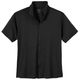 Ragman Softknit Poloshirt XXL durchgeknöpft schwarz
