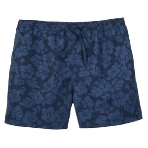 Bellonda XXL Badeshorts Alloverprint floral blau