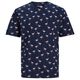 Jack&Jones XXL T-Shirt navy Flamingoprint JJSUNSHADE