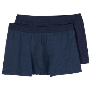 Ceceba 2er-Pack Pants navy/gemustert Übergröße