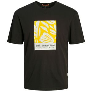 Jack&Jones XXL T-Shirt schwarz Frontprint JORMARBELLA