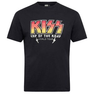 North56Denim XXL Fan T-Shirt KISS schwarz 