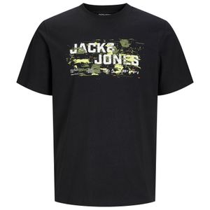 Jack&Jones XXL T-Shirt schwarz Frontprint JCOOUTDOOR