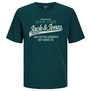 Jack&Jones XXL T-Shirt petrol Logoprint JJELOGO