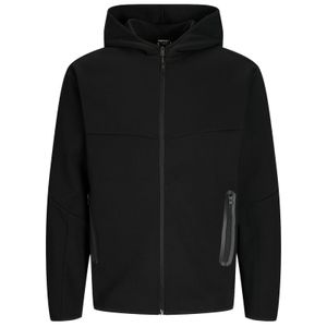 Jack&Jones Kapuzen-Sweatjacke XXL schwarz JCOFUSION