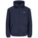 Jack&Jones XXL Kapuzen-Sweatjacke navy JCOBASIC