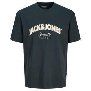 Jack&Jones XXL T-Shirt schwarzgrün JORBRONX ARCH BIG