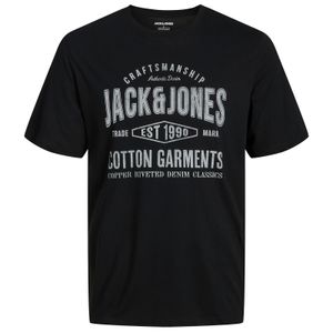 Jack&Jones XXL T-Shirt schwarz Logoprint JJJEANS