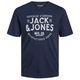 Jack&Jones XXL T-Shirt navy Logoprint JJJEANS