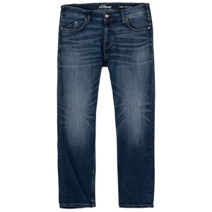 s.Oliver Übergrößen Stretch-Jeans mittelblau Casby