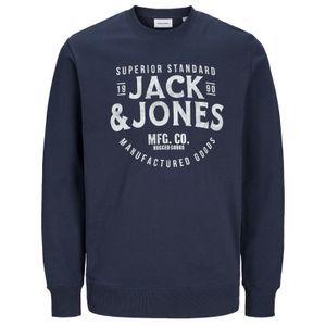 Jack&Jones XXL Sweatshirt navy Vintageprint JJJEANS