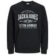 Jack&Jones XXL Sweatshirt schwarz Print JJJEANS