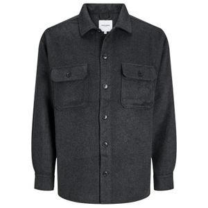 Jack&Jones XXL Hemdjacke anthrazit melange JJEBRADLEY