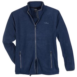 Blue Wave Strick-Fleecejacke XXL marine melange Marco