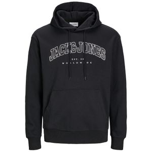 Jack&Jones XXL Kapuzen-Sweatshirt schwarz JJECALEB