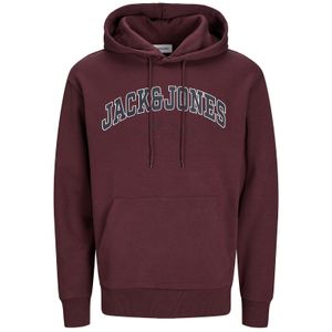 Jack&Jones XXL Kapuzen-Sweatshirt bordeaux JJECALEB