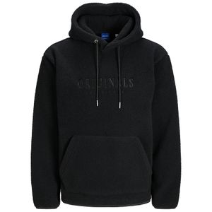 Jack&Jones XXL Teddy-Kapuzensweatshirt schwarz