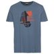 Camel Active T-Shirt XXL denimblau Frontprint