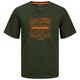 Jack&Jones XXL T-Shirt grün Logo-Frontprint JJLINER