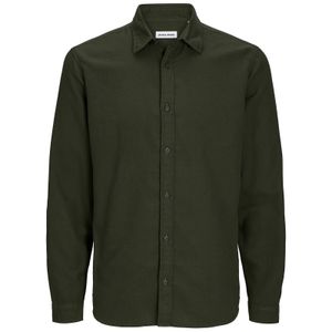 Jack&Jones XXL Flanellhemd JJJOSHUA FALL oliv