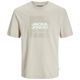 Jack&Jones XXL T-Shirt beige Logo-Frontprint JCOAERO