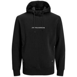 Jack&Jones XXL Hoodie schwarz Logoprint JJTREE