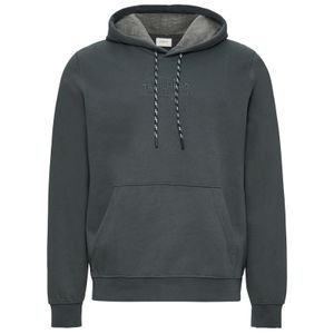 s.Oliver Übergrößen Hoodie dunkelgrau Stickerei