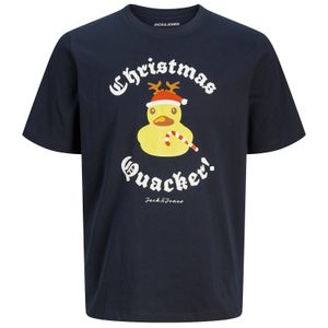 Jack&Jones Xmas T-Shirt XXL JJXMAS FUNNY navy