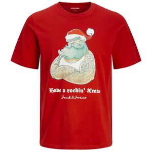 Jack&Jones Xmas T-Shirt XXL JJXMAS FUNNY rot