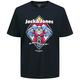 Jack&Jones T-Shirt dunkelblau JJXMAS CHRISTMAS SKULL