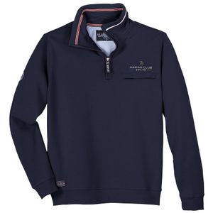 Redfield Übergrößen Sweat-Troyer navy Brustprint