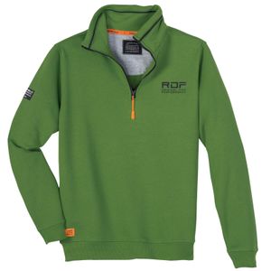 Redfield Übergrößen Sweat-Troyer grün Brustprint