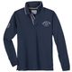 Redfield Übergrößen Langarm-Poloshirt dunkelblau