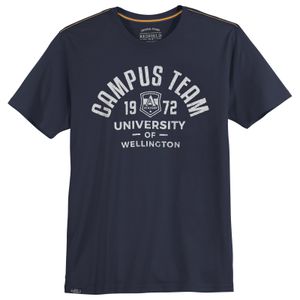 Redfield Übergrößen T-Shirt denimblau CAMPUS