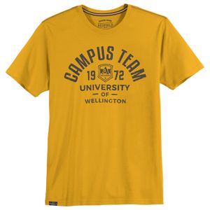 Redfield Übergrößen T-Shirt senfgelb CAMPUS