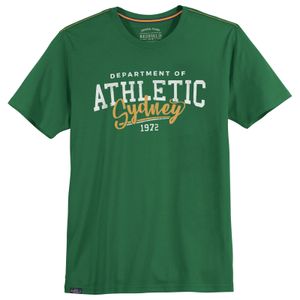 Redfield Übergrößen T-Shirt grün Print Athletic Sydney