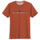Redfield Übergrößen T-Shirt dunkelorange Print Urban