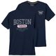 Redfield Übergrößen T-Shirt Rückenprint navy Boston