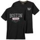 Redfield Übergrößen T-Shirt Rückenprint schwarz Boston