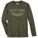 Redfield Übergrößen Longsleeve khaki Daytona Print