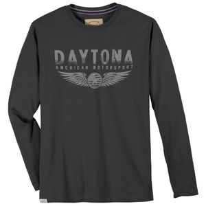 Redfield Übergrößen Longsleeve dunkelgrau Daytona