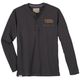 Redfield Übergrößen Henley-Longsleeve dunkelgrau