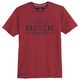 Redfield Übergrößen T-Shirt rot Nautical Department