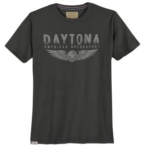Redfield Übergrößen T-Shirt dunkelgrau Print Daytona