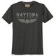 Redfield Übergrößen T-Shirt dunkelgrau Print Daytona