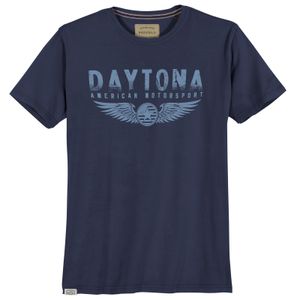 Redfield Übergrößen T-Shirt denimblau Print Daytona
