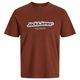 Jack&Jones JORVESTERBRO NEWTON BRAND T-Shirt braun XXL